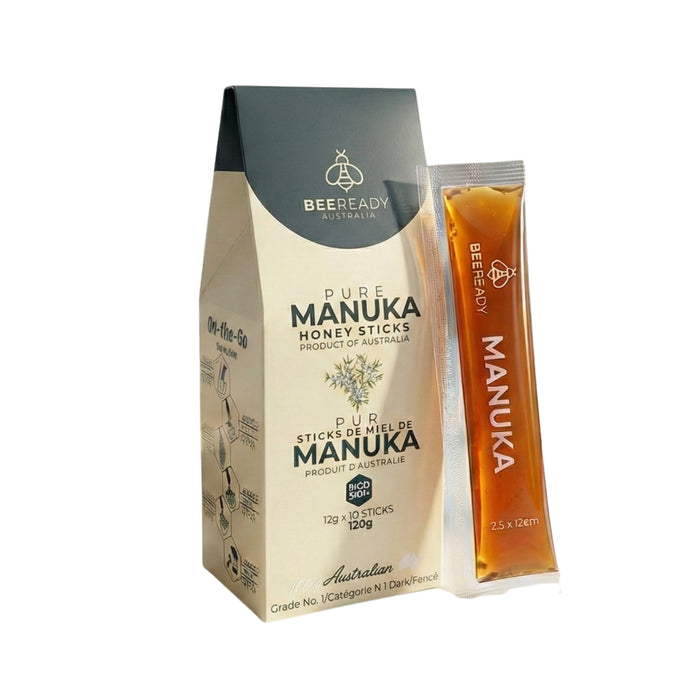 MGO 300+ Premium Australian Manuka Honey Sticks (12g x 10)