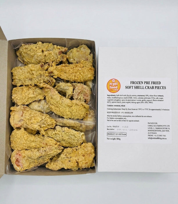Prefried Battered Soft Shell Crab