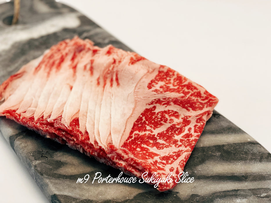 Australian M9 Fullblood Porterhouse Sukiyaki Slice
