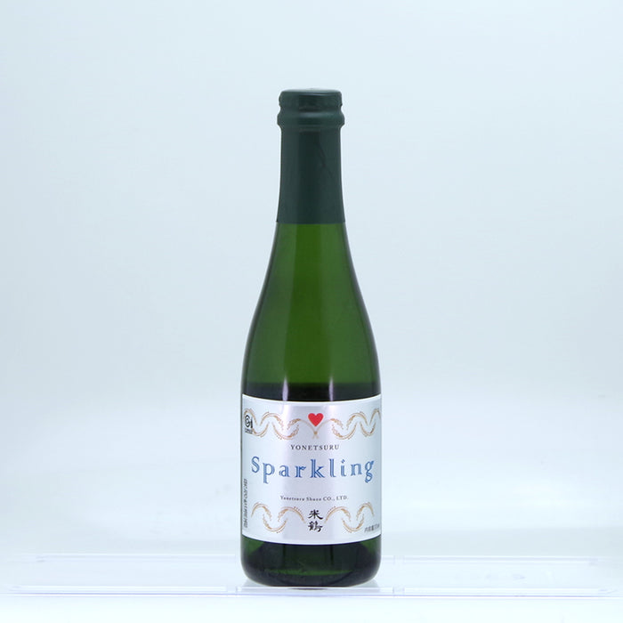 Yonetsuru Sparkling Sake / 米鶴 スパークリング 375ml