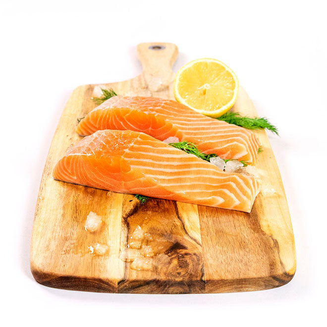 Atlantic Salmon Fillet Portion (Skin Off) | Oceania Seafoods Select ...
