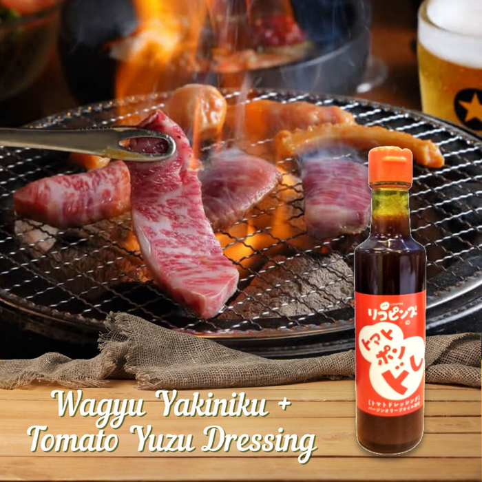 Australian M9 Wagyu Slice + Lycopins Tomato Yuzu Dressing